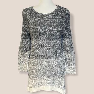 Great Northwest Indigo Ombré Knit Sweater Tunic
